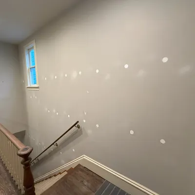 drill and fill in progress